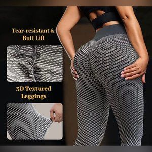 Arrusa Tik Tok high waist butt lifting leggings tummy control workout yoga sz S